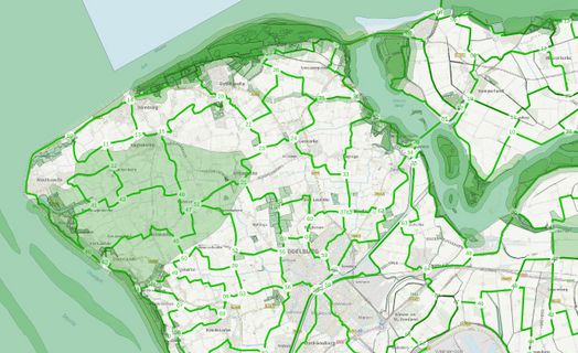 Fietsnetwerken & Beschermde gebieden.jpg